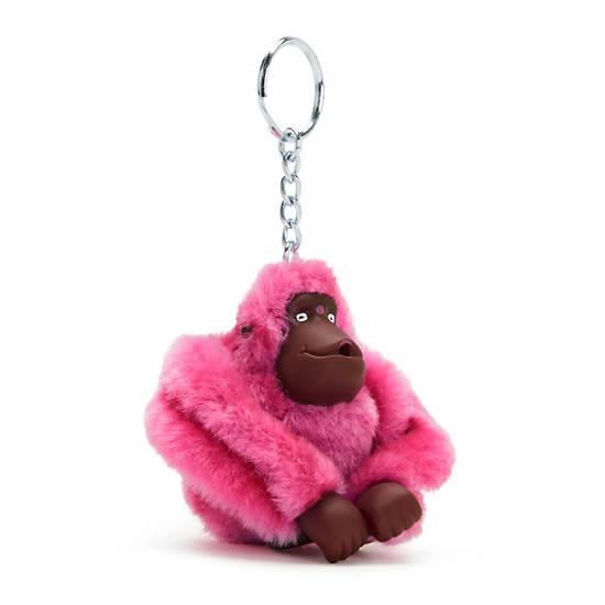 Akcesoria Kipling Sven Monkey Keychain Różowe Fioletowe | PL 1213UZ